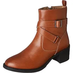 allen solly Women's Block Heeled Boots-picture-15