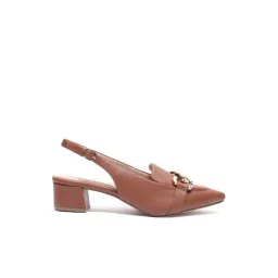 Allen Solly Women's Brown Back Strap Sandals-picture-41