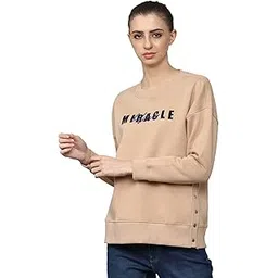 allen solly Women's Cotton Crew Neck Sweatshirt-picture-48