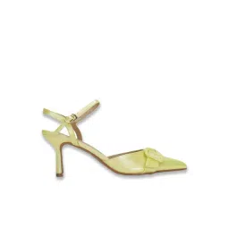 Allen Solly Women's Lime Ankle Strap Stilettos-picture-31