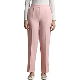allen solly Women's Relaxed Fit Mid Rise Pants-picture-12