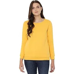 Allen Solly Women's Synthetic Round Neck Sweatshirt-picture-40