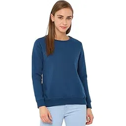 allen solly Women's Synthetic Round Neck Sweatshirt-picture-15