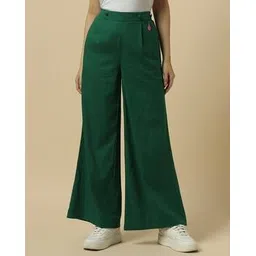 allen solly WomenStraight Fit Trousers-picture-20