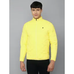 Allen Solly Yellow Cotton Regular Fit Quilted Jacket-picture-19