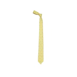 Allen Solly Yellow Printed Tie-picture-39