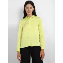 Allen Solly Yellow Regular Fit Shirt-picture-21