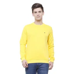 Allen Solly Yellow Regular Fit SweatShirt-picture-28