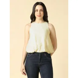 Allen Solly Yellow Regular Fit Top-picture-30