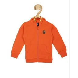 allen solly Zip-Front Hoodie with Split-Kangaroo Pocket-picture-41