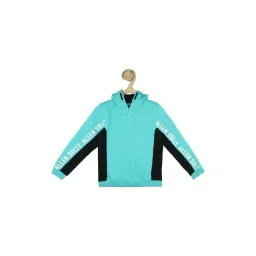 allen solly junior Allen Solly Kids Blue Solid Full Sleeves Sweatshirt-picture-27