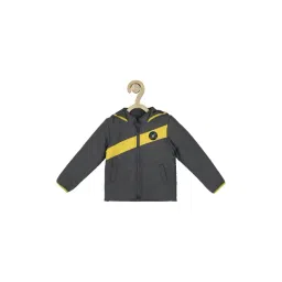 allen solly junior Allen Solly Kids Grey Quilted Full Sleeves Jacket-picture-20