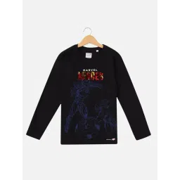 Allen Solly Junior Black Embellished T-Shirt-picture-22