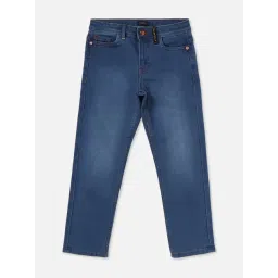 Allen Solly Junior Blue Solid Jeans-picture-22