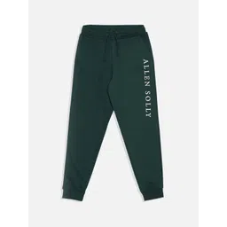 Allen Solly Junior Boys Brand Logo Printed Cotton Regular Fit Joggers-picture-32