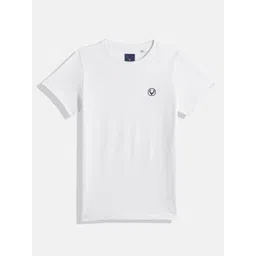 Allen Solly Junior Boys Brand Logo Pure Cotton T-shirt-picture-31