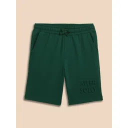 Allen Solly Junior Boys brand logo Regular Fit Mid-Rise Cotton Short-picture-38