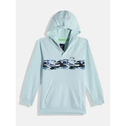 Allen Solly Junior Boys Camouflaged Printed Hooded Sweatshirt-picture-16
