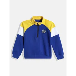 Allen Solly Junior Boys Colourblocked Sweatshirt-picture-30