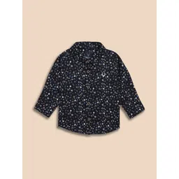 Allen Solly Junior Boys Floral Printed Spread Collar Pure Cotton Casual Shirt-picture-37