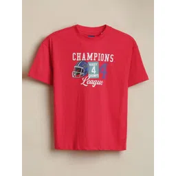 Allen Solly Junior Boys Graphic Printed Cotton T-shirt-picture-47