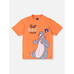 Allen Solly Junior Boys Graphic Printed Pure Cotton T-shirt-picture-38