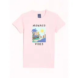 Allen Solly Junior Boys Graphic Printed Round Neck Cotton T-shirt-picture-11