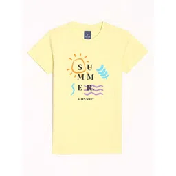 Allen Solly Junior Boys Graphic Printed Round Neck Cotton T-shirt-picture-38