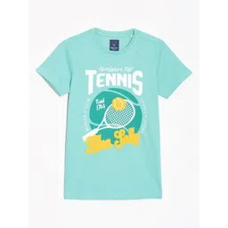 Allen Solly Junior Boys Graphic Printed Round Neck T-shirt-picture-57