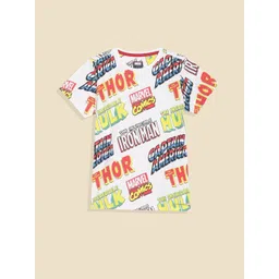 Allen Solly Junior Boys Hulk Typography Printed Round Neck T-shirt-picture-15