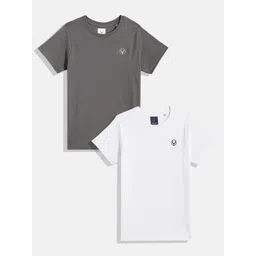 Allen Solly Junior Boys Pack Of 2 Pure Cotton T-shirt-picture-24