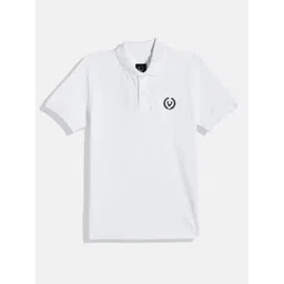 Allen Solly Junior Boys Polo Collar Monochrome Pure Cotton T-shirt-picture-18