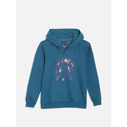 Allen Solly Junior Boys Printed Hooded Sweatshirt-picture-36
