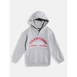 Allen Solly Junior Boys Printed Hooded Sweatshirt-picture-28