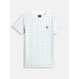 Allen Solly Junior Boys Printed Pure Cotton T-shirt-picture-18