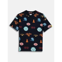 Allen Solly Junior Boys Printed Regular Fit T-shirt-picture-13