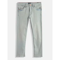 Allen Solly Junior Boys Skinny Fit Clean Look Stretchable Jeans-picture-31