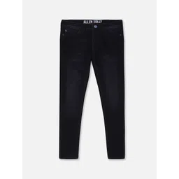 Allen Solly Junior Boys Skinny Fit Mid-Rise Dark Shade Clean Look Stretchable Jeans-picture-36