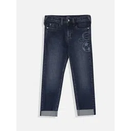 Allen Solly Junior Boys Slim Fit Light Fade Jeans-picture-24