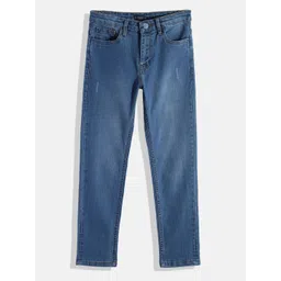 Allen Solly Junior Boys Slim Fit Stretchable Jeans-picture-54
