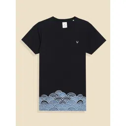 Allen Solly Junior Boys Solid Round Neck Cotton T-shirt-picture-17