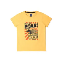 Allen Solly Junior Boys Typography Printed Cotton T-shirt-picture-15