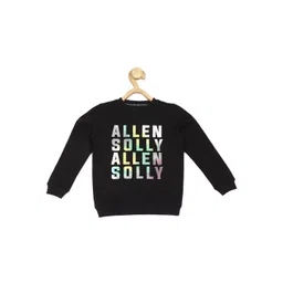 Allen Solly Junior Boys Typography Printed Pullover Sweatshirt-picture-39