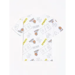Allen Solly Junior Boys Typography Printed Round Neck T-shirt-picture-13