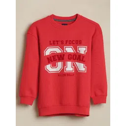 Allen Solly Junior Boys Typography Printed Sweatshirt-picture-16