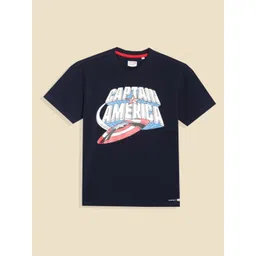 Allen Solly Junior Boys Typography Printed T-shirt-picture-34