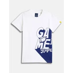 Allen Solly Junior Boys Typography Printed T-shirt-picture-58