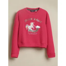 Allen Solly Junior Girls Embellished Sweatshirt-picture-13