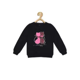 Allen Solly Junior Girls Graphic Printed Sweatshirt-picture-34