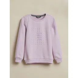 Allen Solly Junior Girls Printed Long Sleeves Cotton Sweatshirt-picture-36